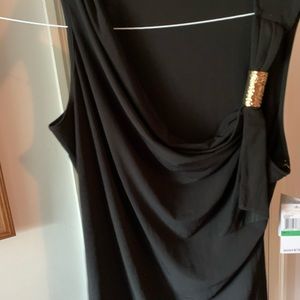 Michael kors sleeveless top large